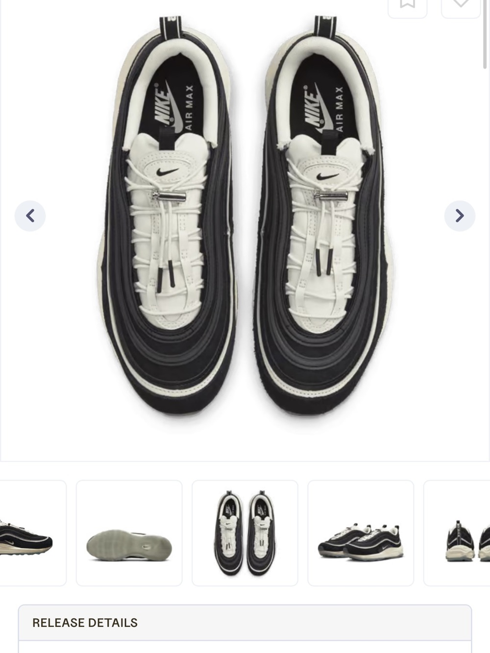 Nike Air Max 97 Premium Black White